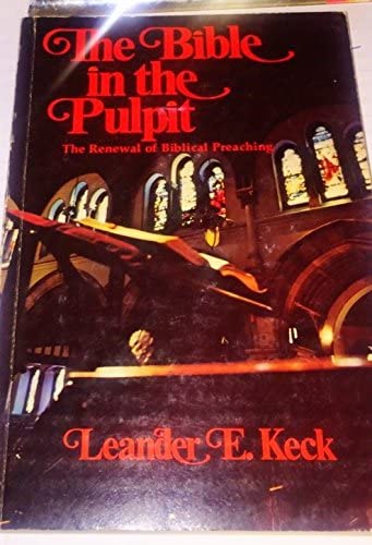 Cover of The Bible in the Pulpit