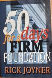 Cover of 50 Days for a Firm foundation