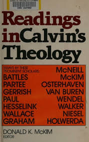 Cover of Readings in Calvin's theology
