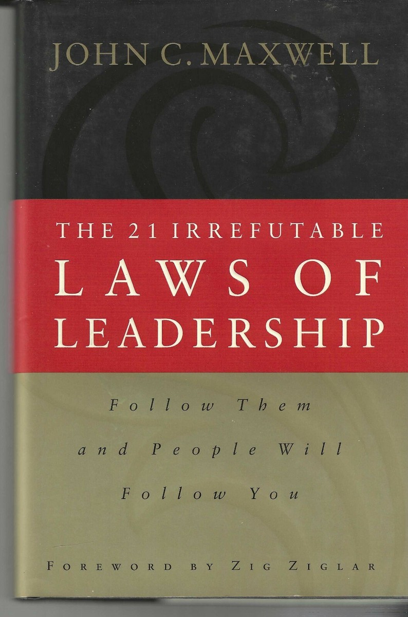Cover of The 21 Irrefutable Laws of Leadership