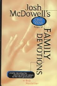 Cover of Josh McDowell's one year book of family devotions