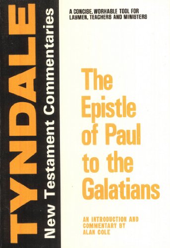 Cover of The Epistle of Paul to the Galatians -Tyndale