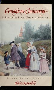 Cover of Contagious Christianity - A Study Of First Thessalonians