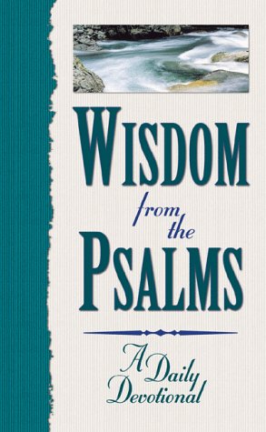 Cover of Wisdom from the Psalms - 365 days of wisdom and encouragement