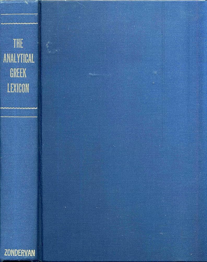Cover of The Analytical Greek Lexicon