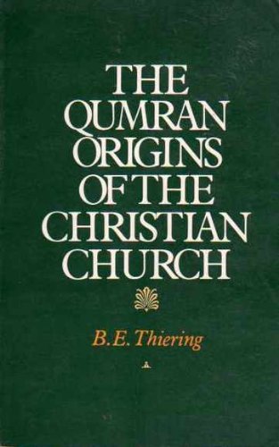 Cover of The Qumran Origins of the Christian Church
