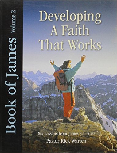 Cover of Developing A Faith That Works - James Volume 2