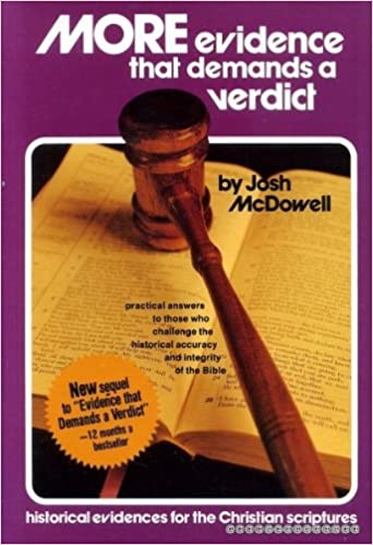 Cover of More Evidence That Demands a Verdict - historical evidence for the Christian scriptures