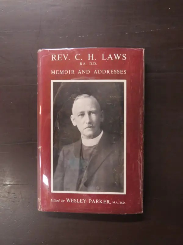 Cover of Rev C H Laws - Memoir and Addresses
