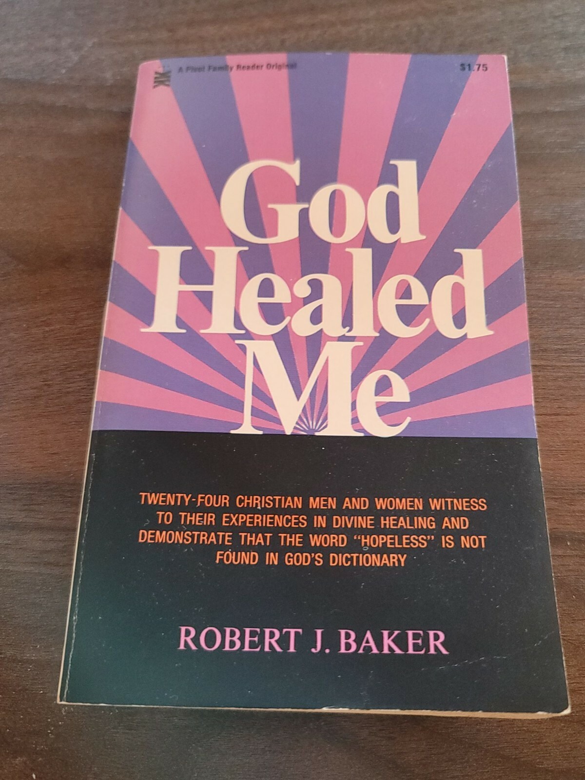 Cover of God Healed Me