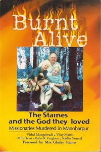Cover of Burnt Alive - The Staines and the God they loved