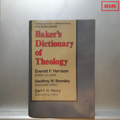 Cover of Bakers Dictionary of Theology