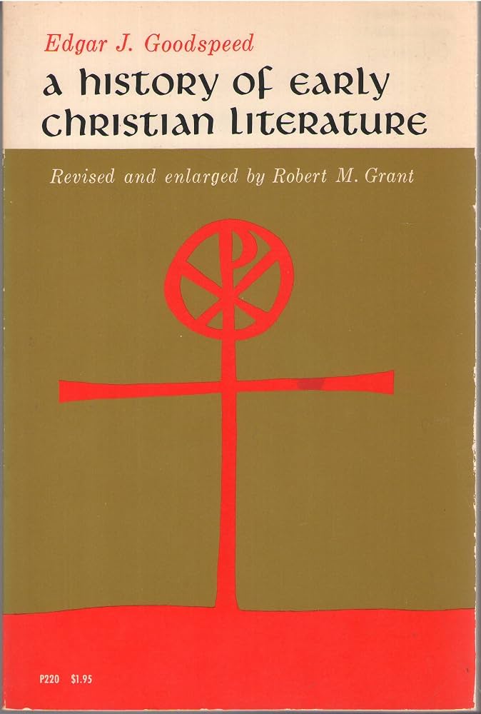 Cover of A History of Early Christian Literature