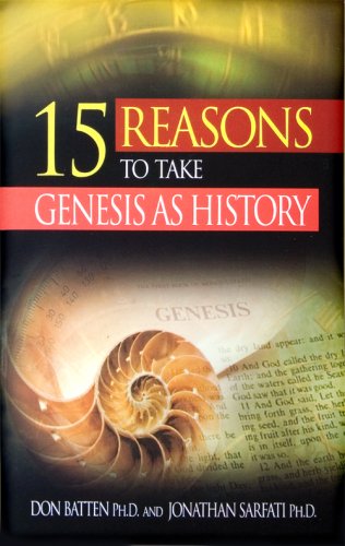 Cover of 15 Reasons To Take Genesis As History