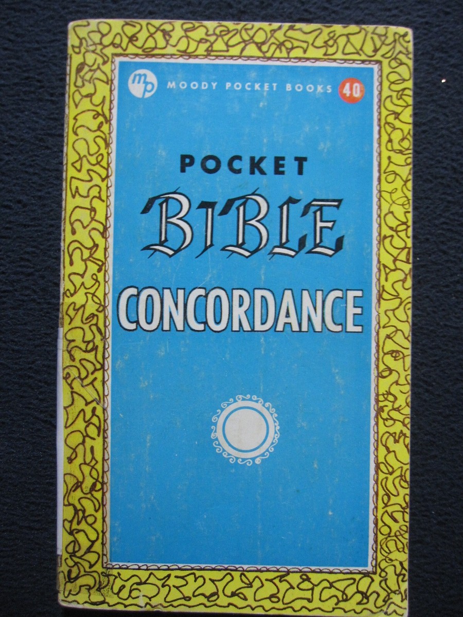 Cover of Pocket Bible Concordance
