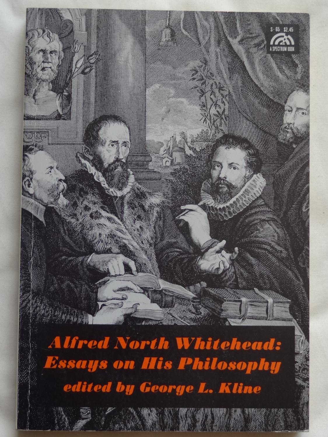 Cover of Alfred North Whitehead: Essays On His Philosophy