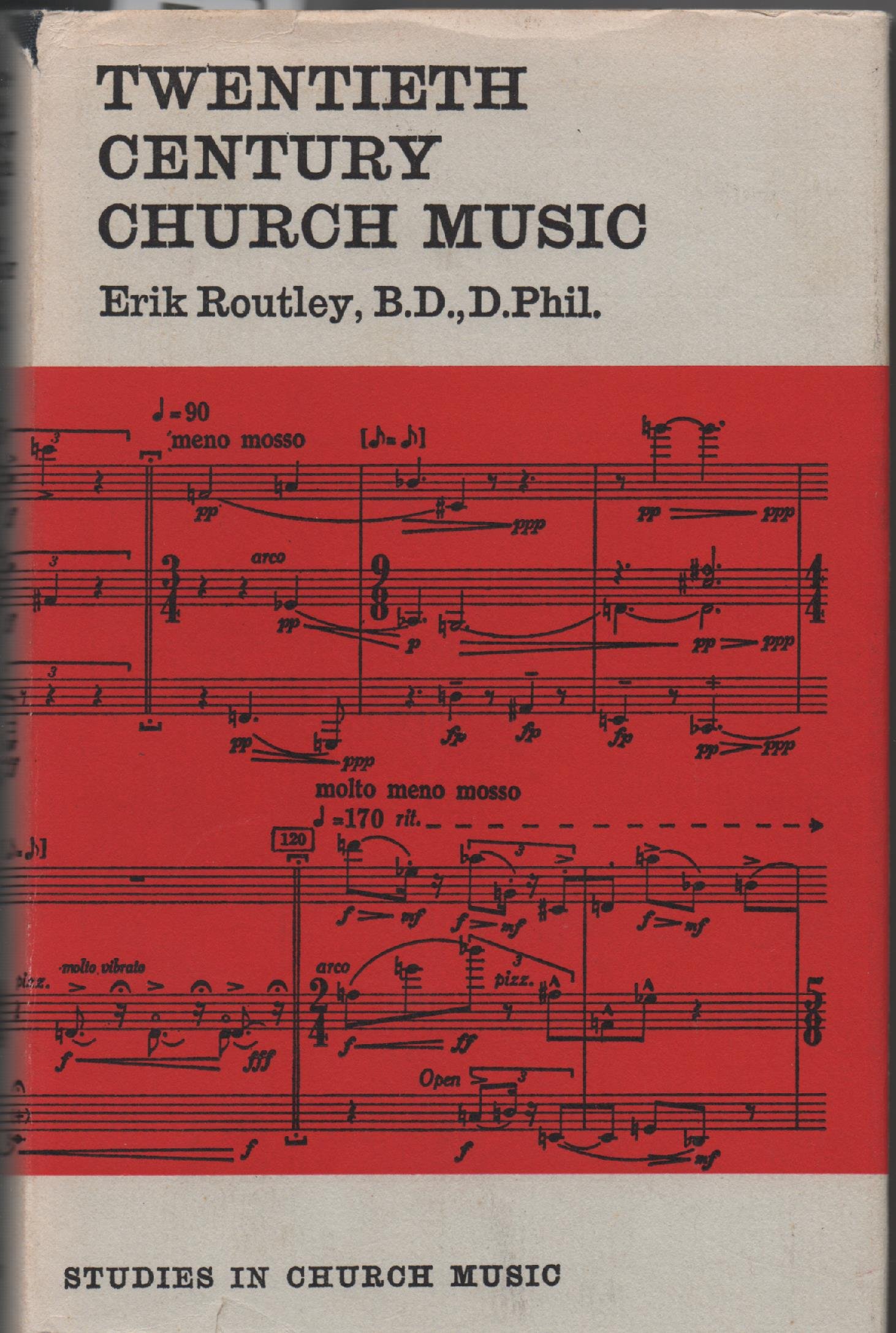 Cover of Twentieth Century Church Music