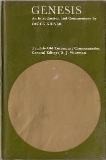 Cover of Genesis: An Introduction and Commentary by Derek Kidner