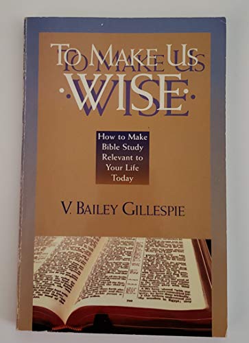 Cover of To make us wise