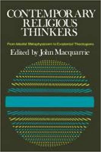 Cover of Contemporary Religious Thinkers