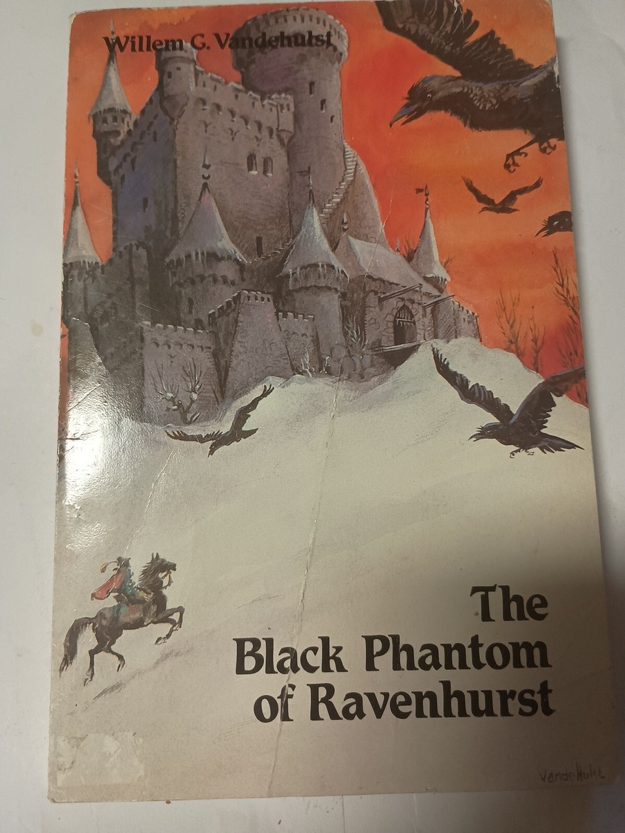 Cover of The Black Phantom Of Ravenhurst