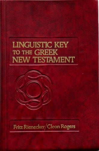 Cover of Linguistic Key to the Greek New Testament
