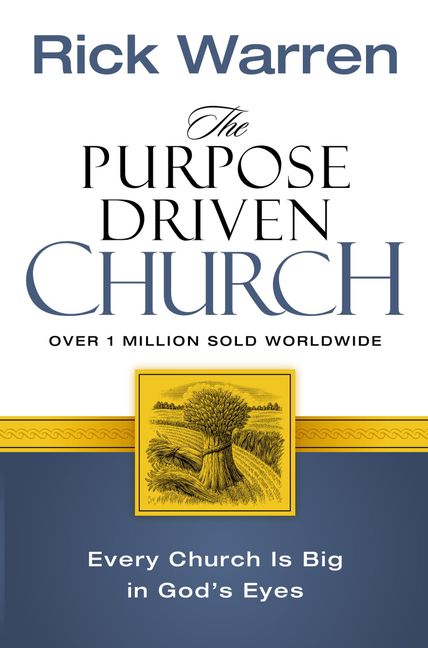 Cover of The purpose driven church