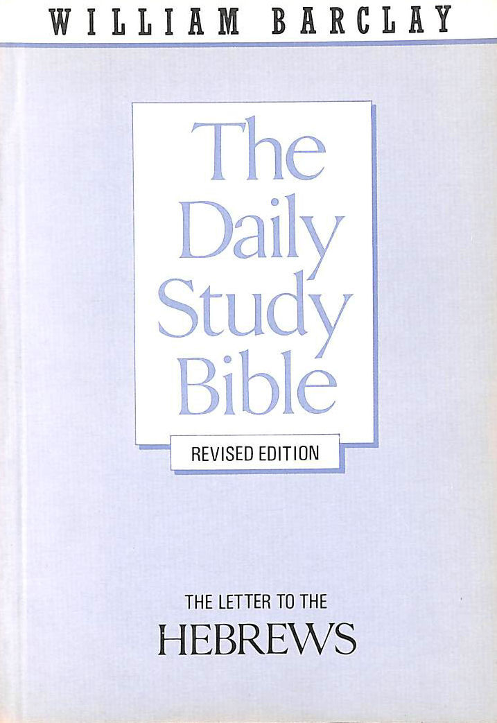 Cover of The Letter to the Hebrews - Revised Edition (DSB)