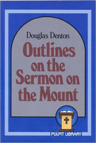 Cover of Outlines on the Sermon on the Mount