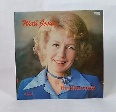 Cover of With Jesus - Bir Gitta Sings - Vynl