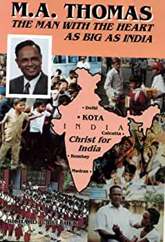Cover of M A Thomas - The Man With The Heart As Big As India