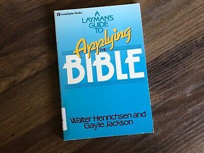 Cover of A Laymans Guide to Applying the Bible