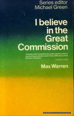 Cover of I Believe in the Great Commission