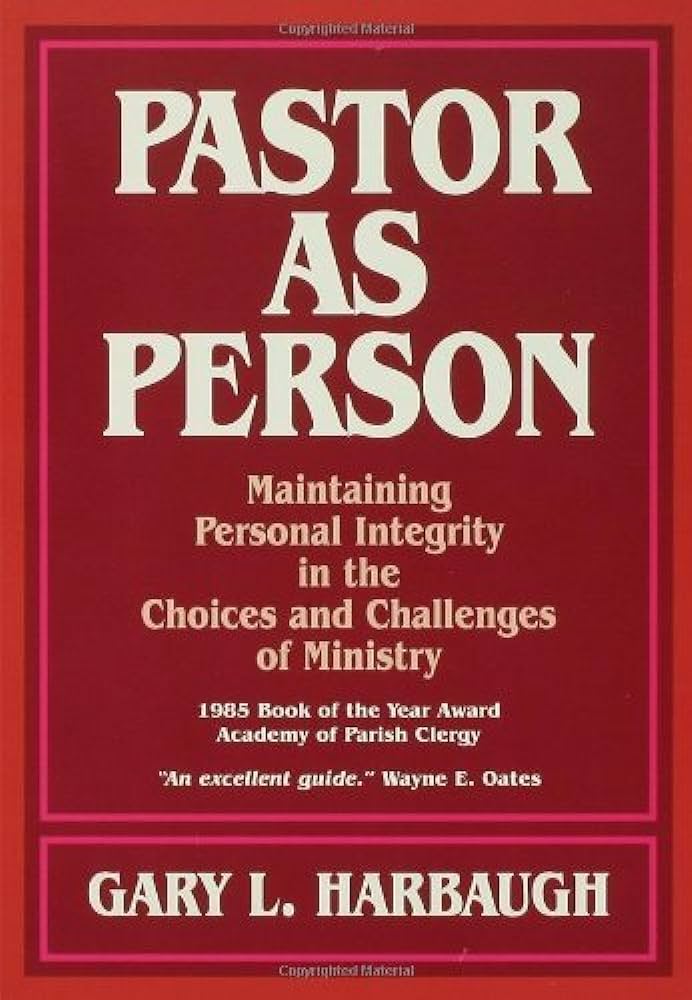 Cover of Pastor as Person
