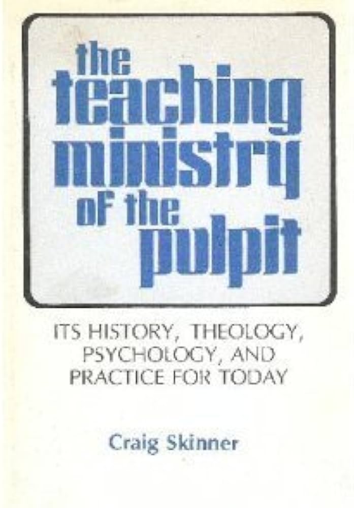 Cover of The Teaching Ministry of the Pulpit