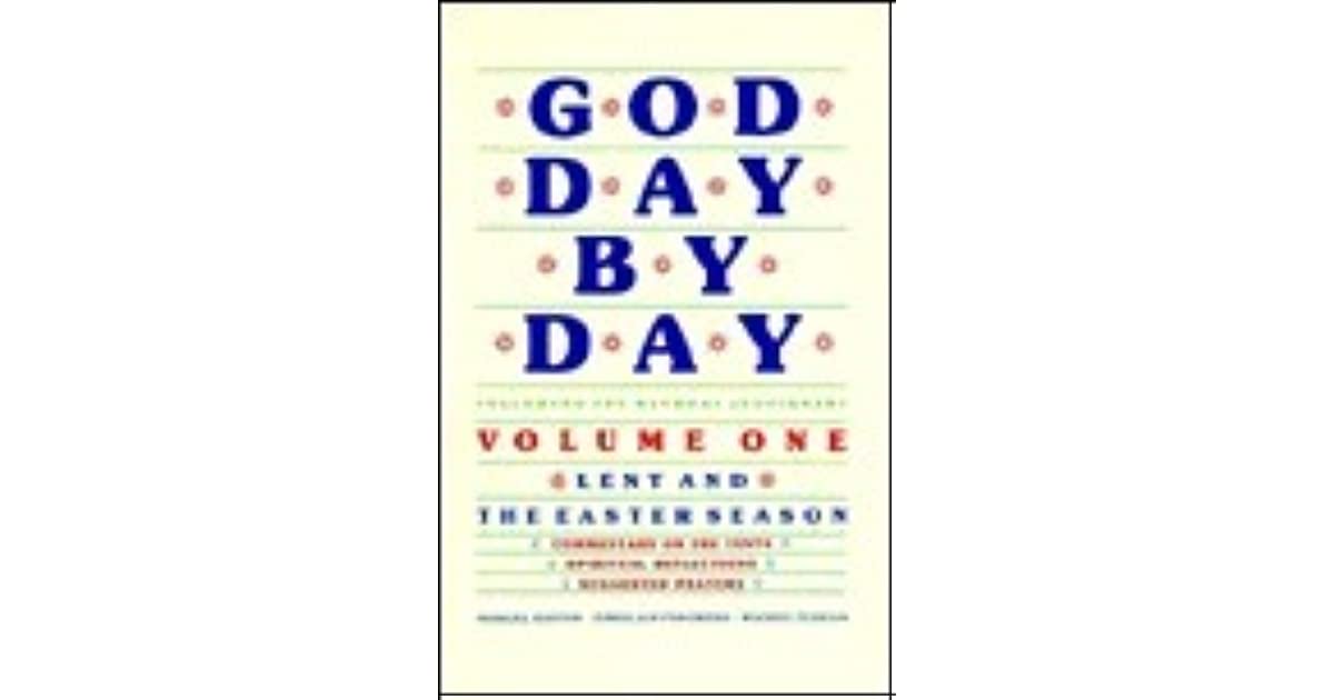 Cover of God Day By Day - Following The Weekday lectionary Vol 1