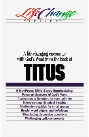 Cover of Titus - Life change series