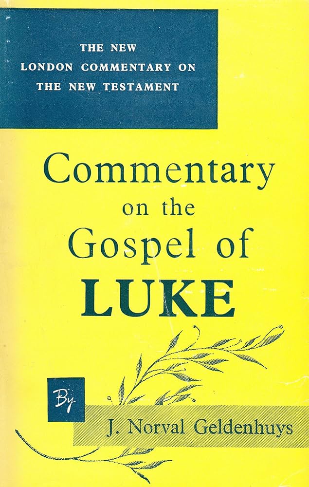 Cover of Commentary on the Gospel of Luke -New London