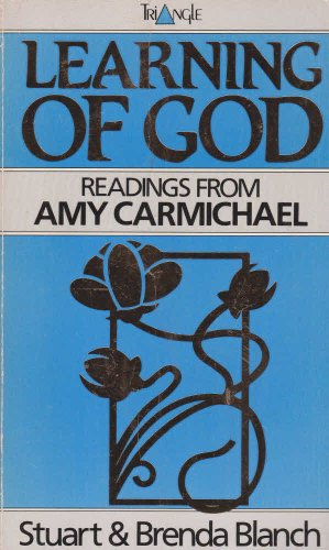Cover of learning of God - Readings from amy Carmichel