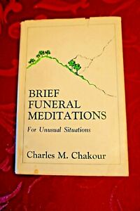 Cover of Brief Funeral Meditations - for unusual situations
