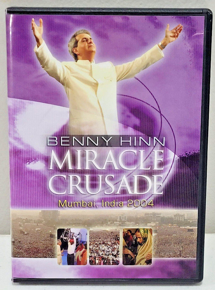 Cover of Benny Hinn Miracle Crusade - Mumbai India 2004  - CD