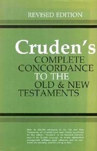 Cover of Crudens Complete Concordance to the Old and New Testaments