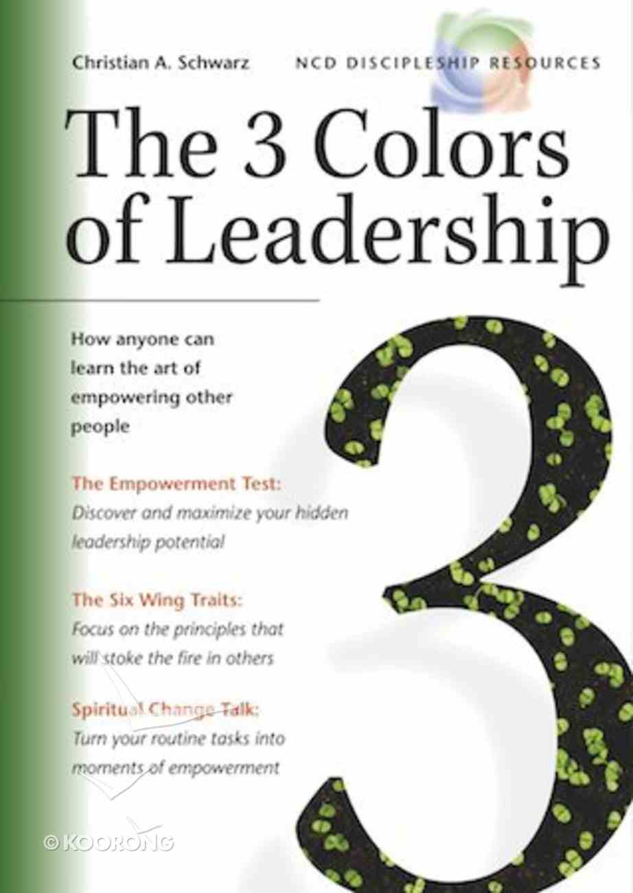 Cover of The 3 Colors Of Leadership
