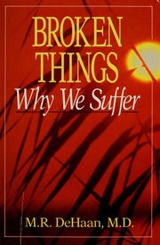Cover of Broken Things - Why we Suffer