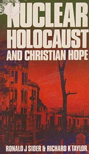 Cover of Nuclear Holocaust and Christian Hope