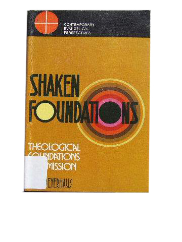 Cover of Shaken Foundations