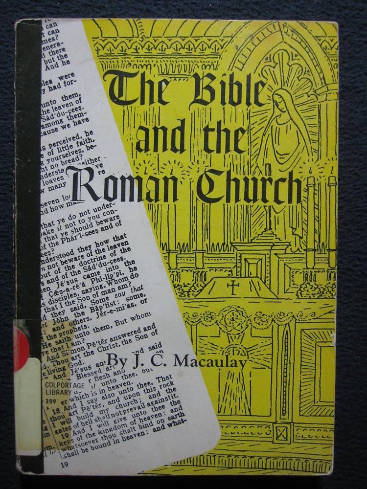 Cover of The Bible and the Roman Church
