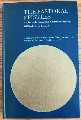 Cover of The Pastoral Epistles - Tyndale (Guthrie)