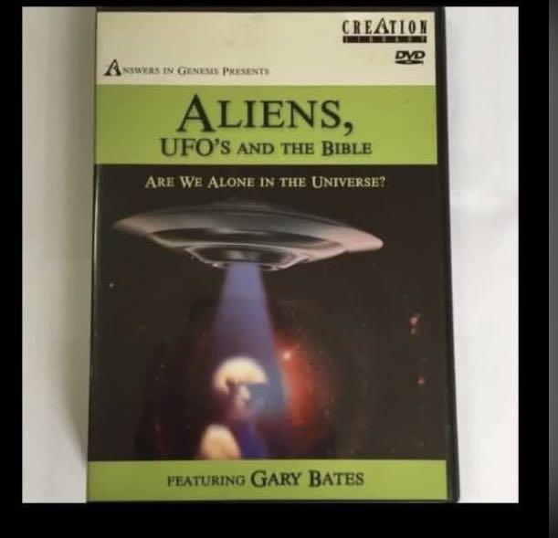 Cover of Aliens UFOs and the Bible - DVD