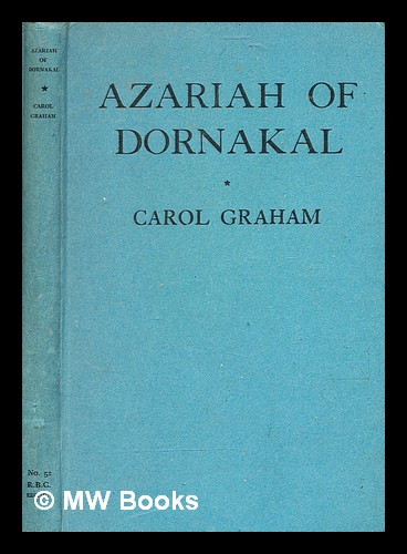 Cover of Azariah of Dornakal
